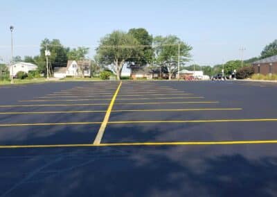 Grand Rapids Asphalt Job Striping