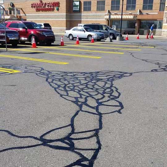 Crack-filling-square Crack Filling
